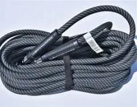 WORK HOSE: 50FT X 3/8 FLEXABLE NYLON AIR HOSE