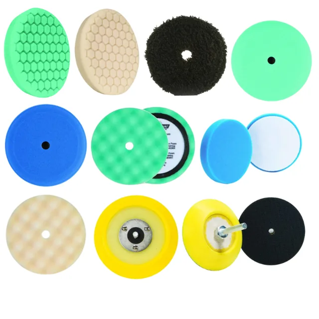 Buff and Shine Pads, Backing Plates and Applicators