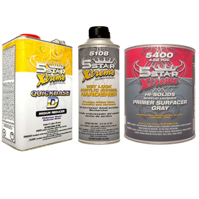 Five Star Advantage Reducers, Primer and Hardener