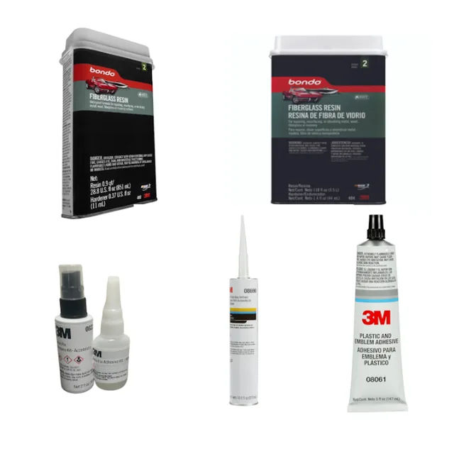 3M Adhesives and Fiberglass Resin